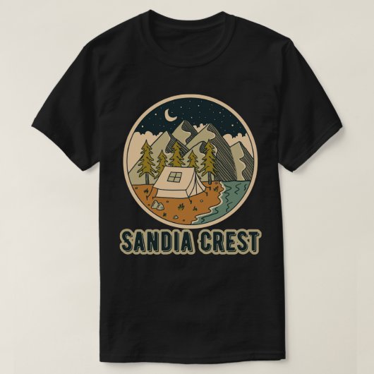 Sandia Crest T-shirt (Design voorkant)