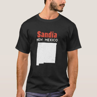 Sandia Knolls USA State America Travel New Mexicaa T-shirt