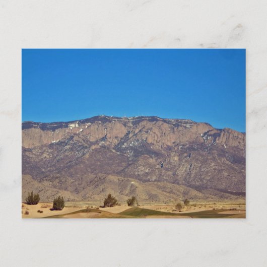 Sandia Mountain, Albuquerque New Mexico 2 Briefkaart (Voorkant)