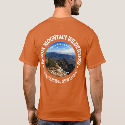 Sandia Mountain Wilderness T-Shirt (Achterkant)