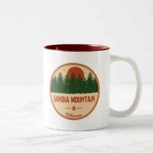 Sandia Mountain Wilderness Tweekleurige Koffiemok