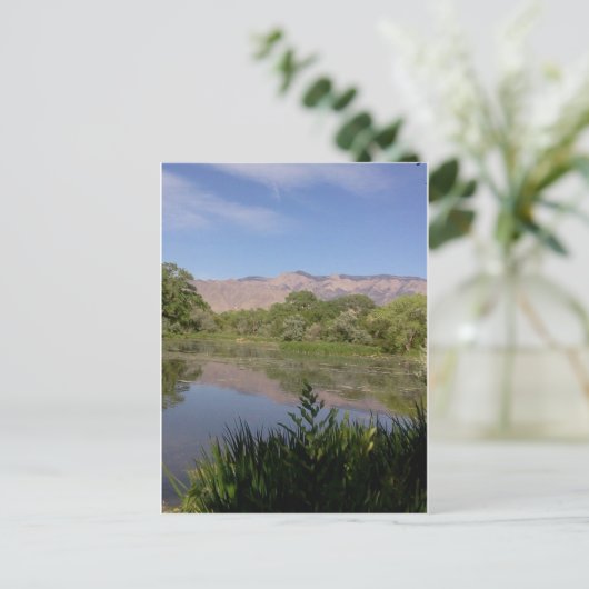 Sandia Mountains Briefkaart (Staand voorkant)