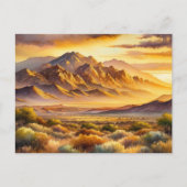Sandia Mountains New Mexico Briefkaart (Voorkant)
