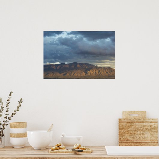 Sandia Mountains Poster (Keuken)