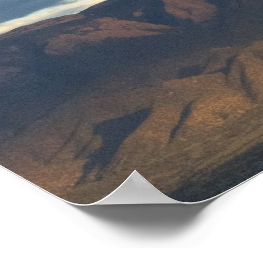 Sandia Mountains Poster (Hoek)