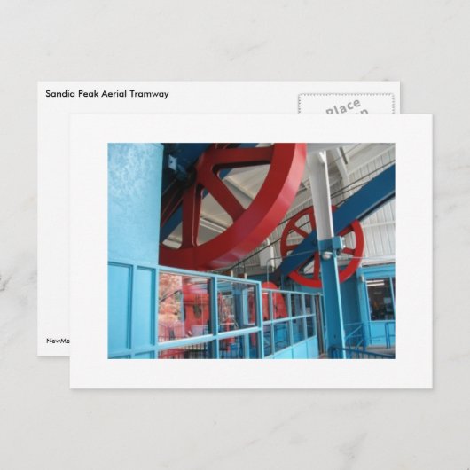 Sandia Peak Aerial Tramway Briefkaart (Voorkant / Achterkant)