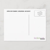 Sandia Peak, Albuquerque, New Mexico Briefkaart (Achterkant)