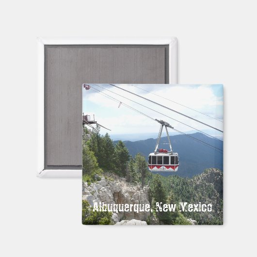 Sandia Peak, Albuquerque, New Mexico Magnet (Voorkant / Achterkant)