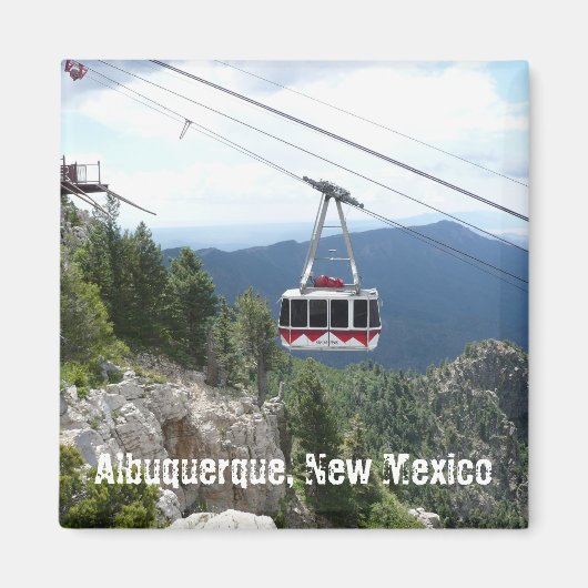Sandia Peak, Albuquerque, New Mexico Magnet (Voorkant)