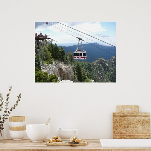 Sandia Peak, Albuquerque, New Mexico Poster (Keuken)