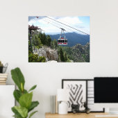 Sandia Peak, Albuquerque, New Mexico Poster (Thuiskantoor)