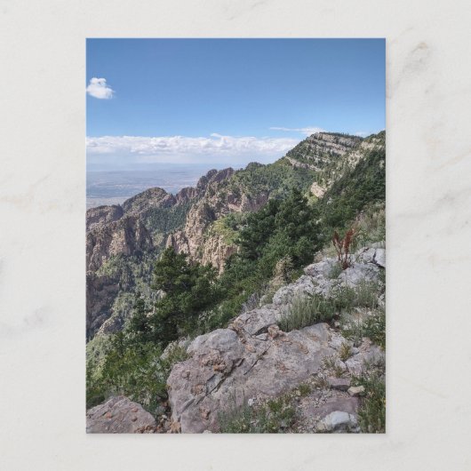 Sandia Peak Ansichtkaart Briefkaart (Voorkant)