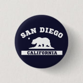 Sandiego California Ronde Button 3,2 Cm (Voorkant)
