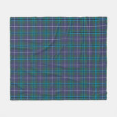 Sandilands Modern Karo Fleece Deken (Voorkant (Horizontaal))