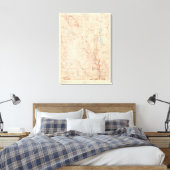 Sandisfield, Massachusetts Canvas Afdruk (Insitu (Slaapkamer))