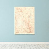Sandisfield, Massachusetts Canvas Afdruk (Insitu (Houten vloer))