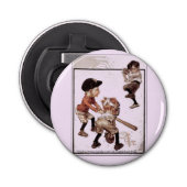  Sandlot Baseball Button Flesopener (Voorkant)