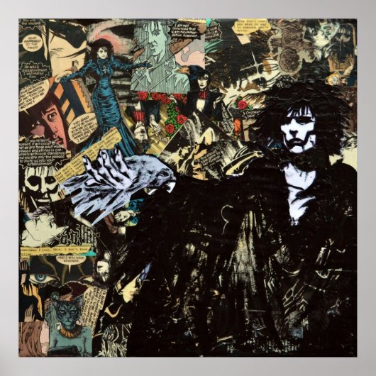 Sandman Collage Poster (Voorkant)