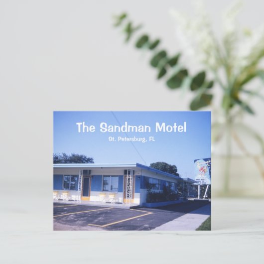 Sandman Motel Briefkaart (Staand voorkant)