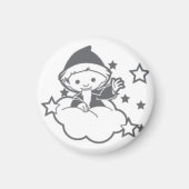 sandmann button für magnetboard magneet (Voorkant)