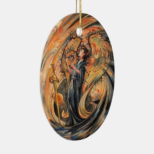 Sandolphon Keramisch Ornament (Rechts)