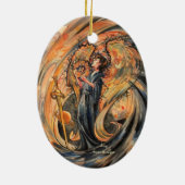 Sandolphon Keramisch Ornament (Achterkant)