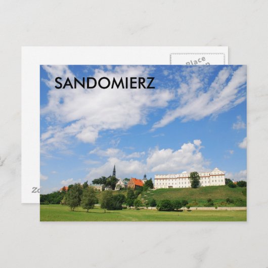 Sandomierz Briefkaart (Voorkant / Achterkant)