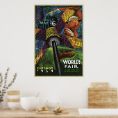 Sandor Chicago World's Fair Poster (Keuken)