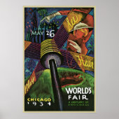 Sandor Chicago World's Fair Poster (Voorkant)