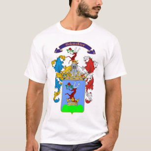 Sandor Familie Hongaarse Crest T-shirt