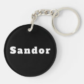 Sandor Sleutelhanger (Achterkant)