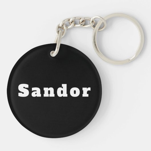 Sandor Sleutelhanger (Achterkant)