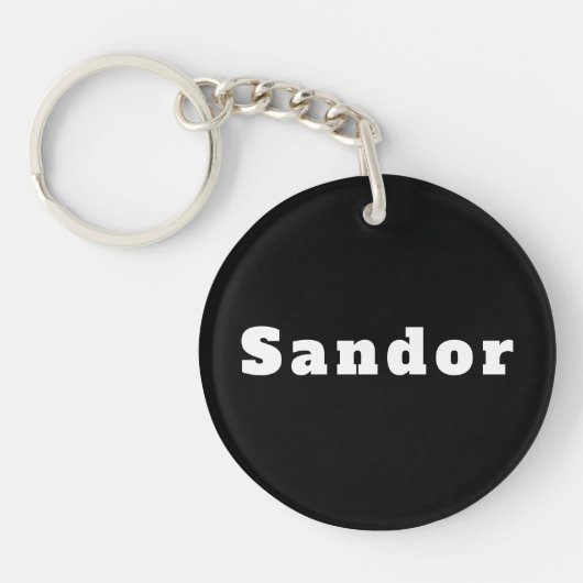 Sandor Sleutelhanger (Voorkant)