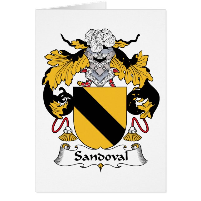 Sandoval Family Crest (Voorkant)