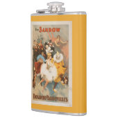 Sandow Trocadero Vaudevilles Carnival Theme Heupfles (Links)