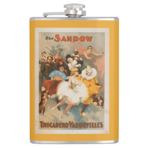 Sandow Trocadero Vaudevilles Carnival Theme Heupfles