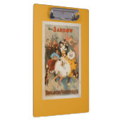 Sandow Trocadero Vaudevilles Carnival Theme Klembord (Rechts)