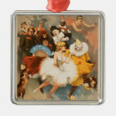 Sandow Trocadero Vaudevilles Carnival Theme Metalen Ornament (Voorkant)