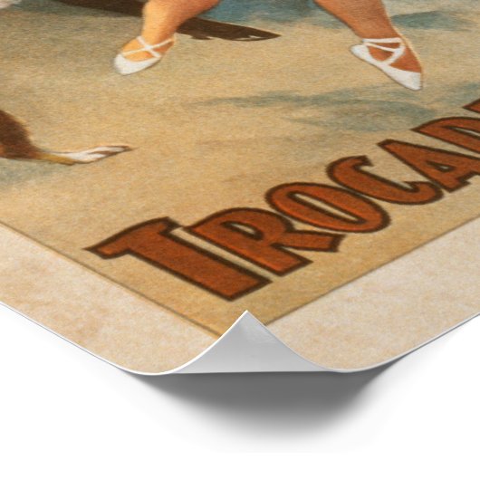 Sandow Trocadero Vaudevilles Carnival Theme Poster (Hoek)