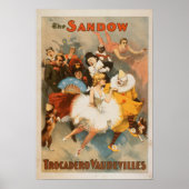 Sandow Trocadero Vaudevilles Carnival Theme Poster (Voorkant)