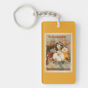 Sandow Trocadero Vaudevilles Carnival Theme Sleutelhanger