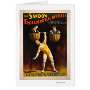 Sandow Trocadero Vaudevilles Weightlift