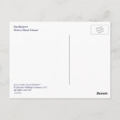 Sandpeper Briefkaart (Achterkant)