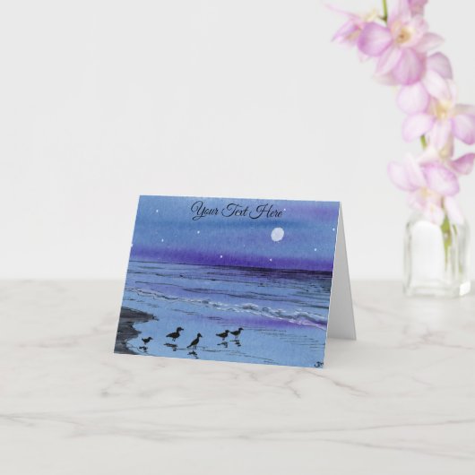 Sandpeper Kaart (Orchidee)