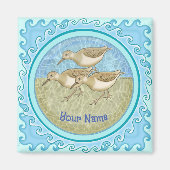 Sandpeper Magneet (Voorkant)