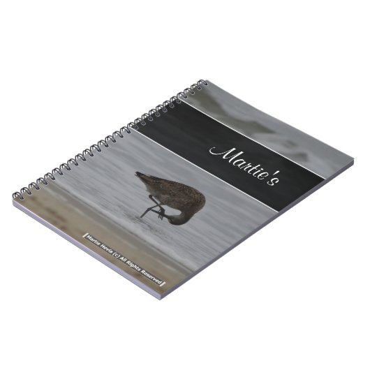 Sandpiper Bows Notitieboek (Linkerzijde)