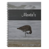 Sandpiper Bows Notitieboek (Voorkant)