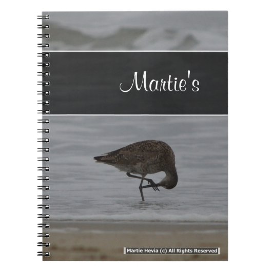 Sandpiper Bows Notitieboek (Voorkant)