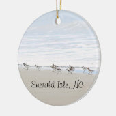 Sandpiper Emerald Isle Ornament (Links)