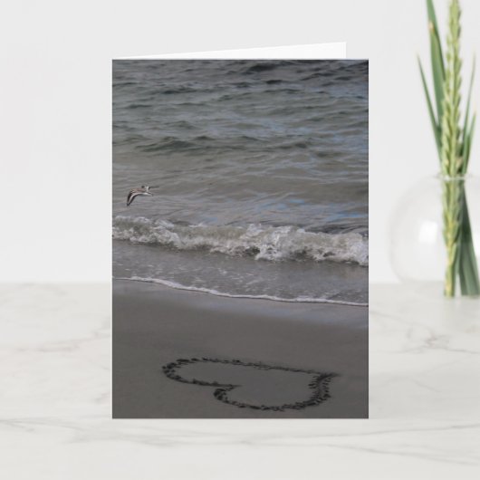 Sandpiper in Love Kaart (Voorkant)